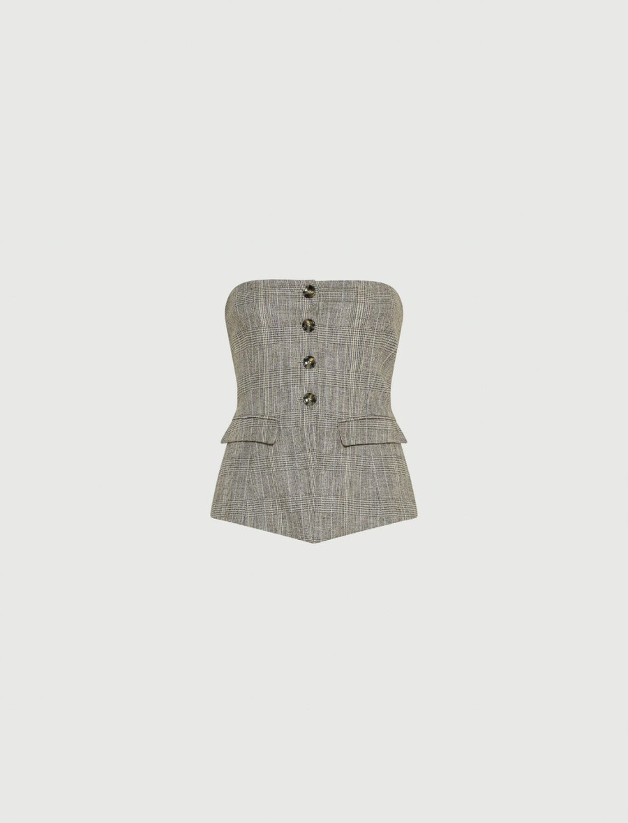 chemise boutonnée - gris clair